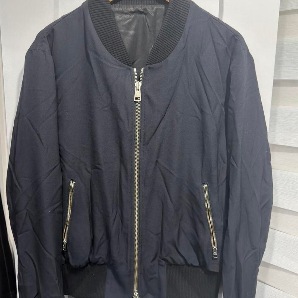 Ami Men's Navy and Black Jacket